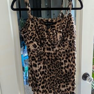 Animal print tank